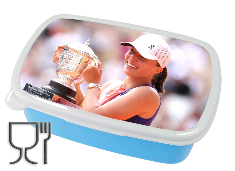 Pojemnik śniadaniowy - Lunchbox - Iga Świątek dla fana/fanki