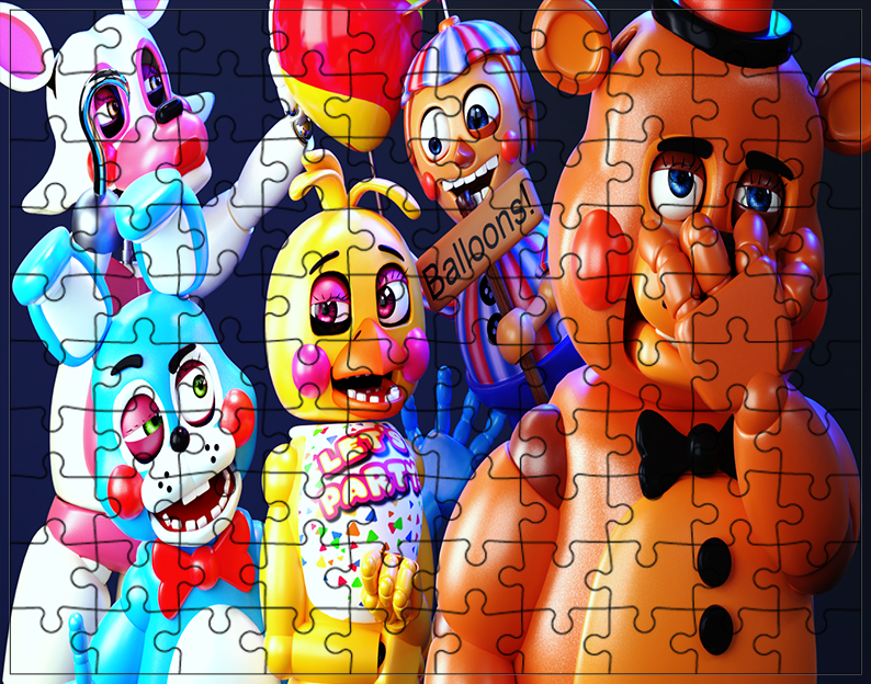 Puzzle FNAF Five Nights at Freddy's