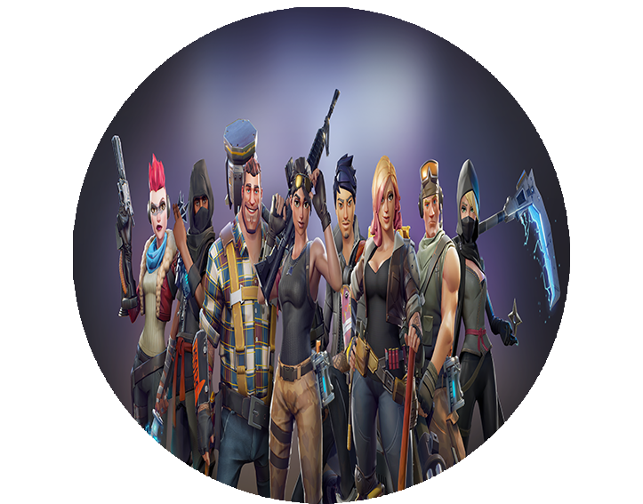 Opłatek na tort Fortnite