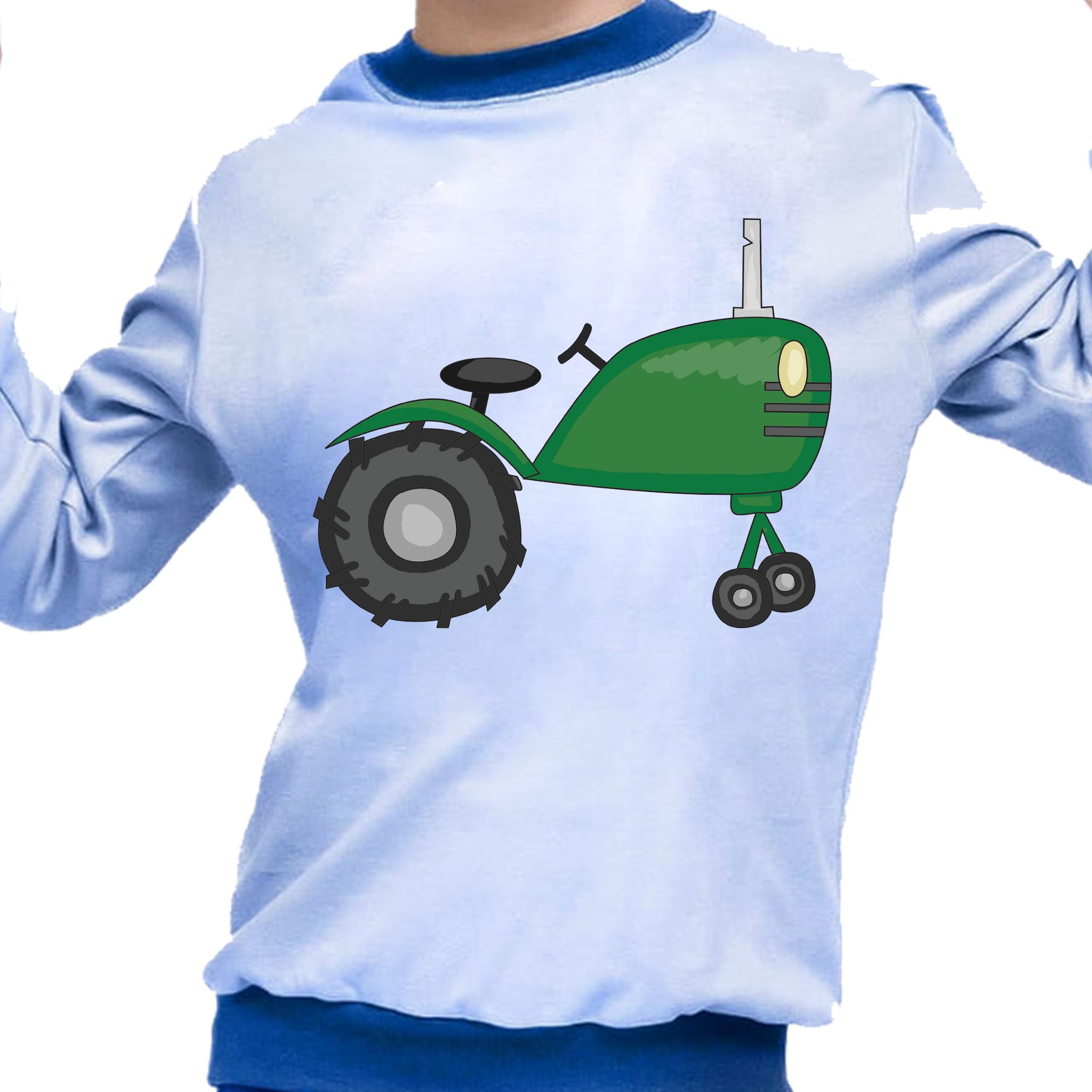 Piżama dziecięca Traktory