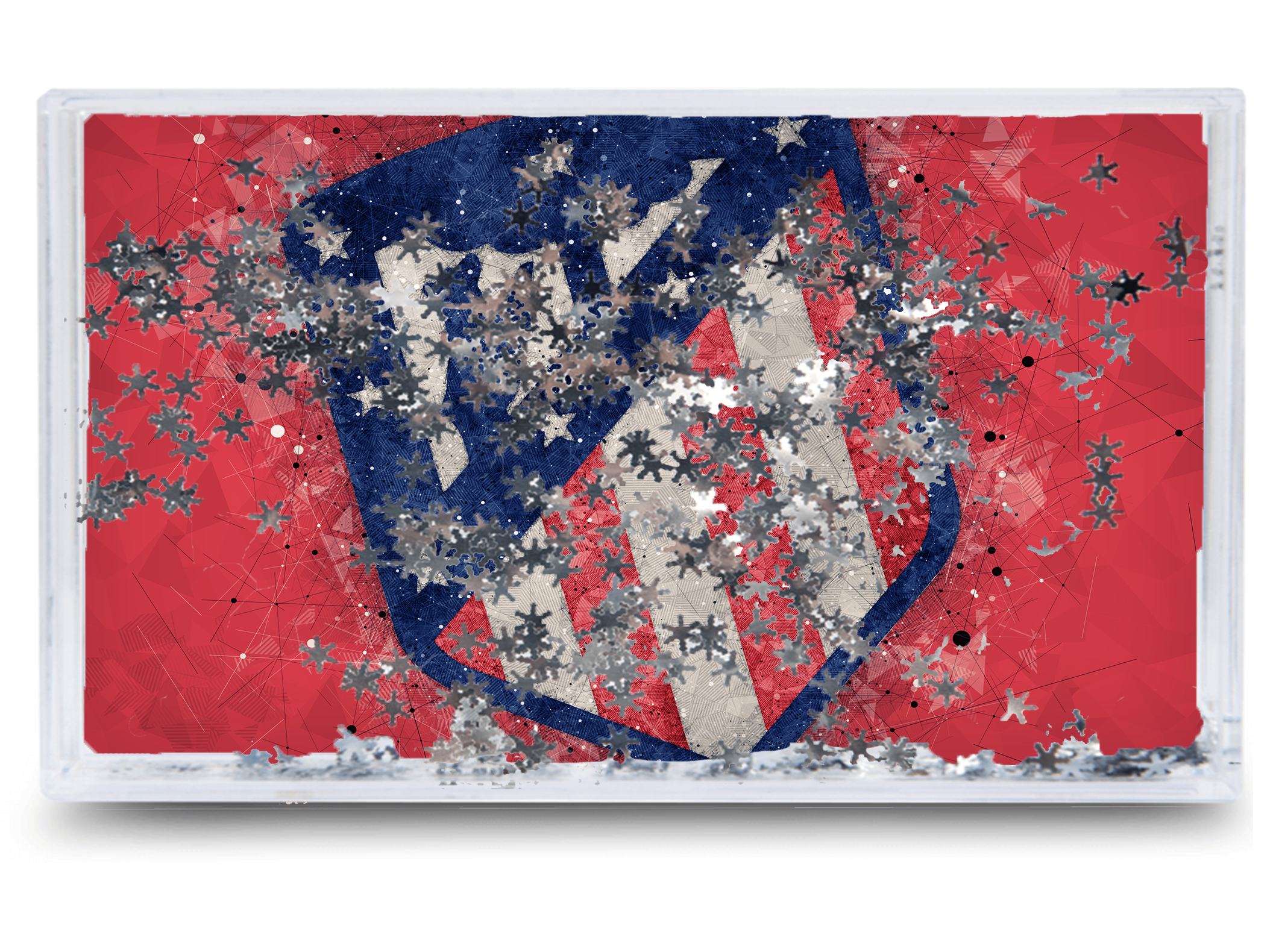 Akwarium - Ramka wodna 3D - Atlético Madryt