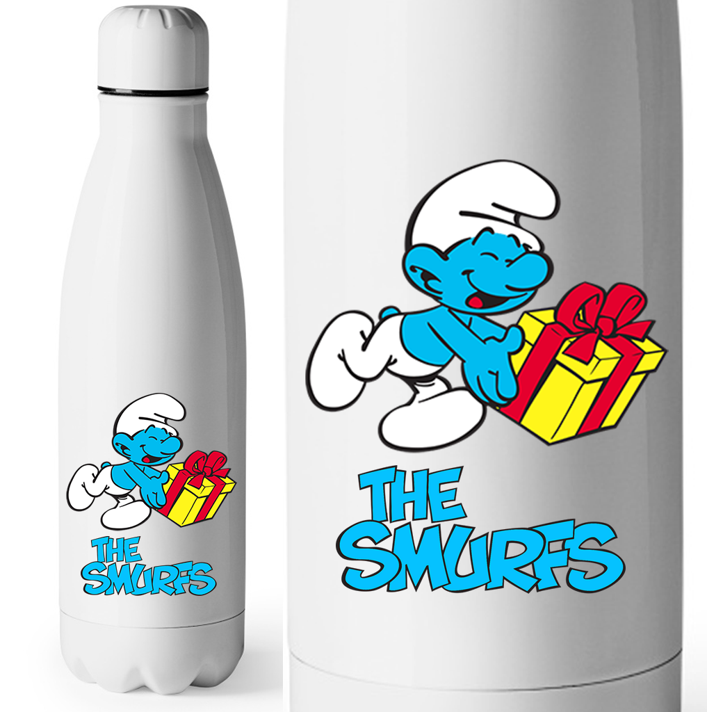 Termos - Butelka Termiczna - Smerfy