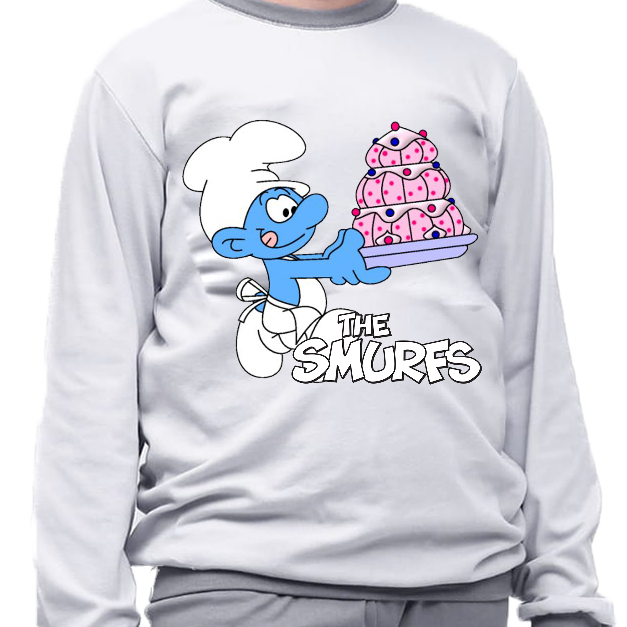 Piżama dziecięca Smerfy