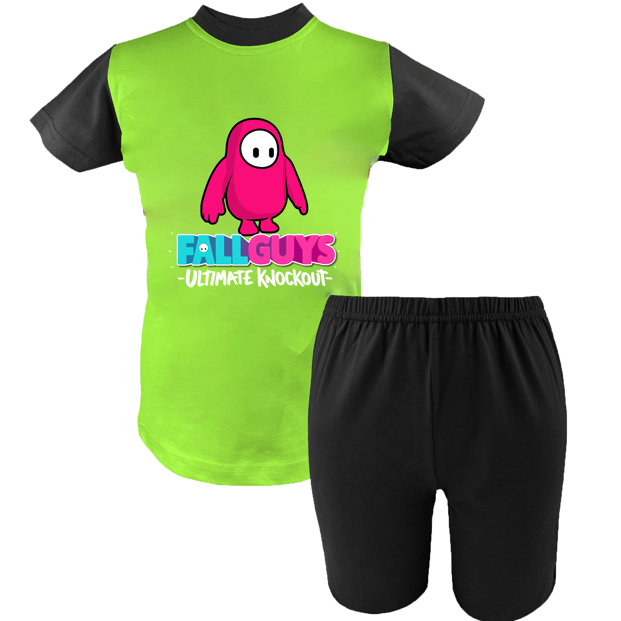 Krótka Piżama dziecięca Fall Guys