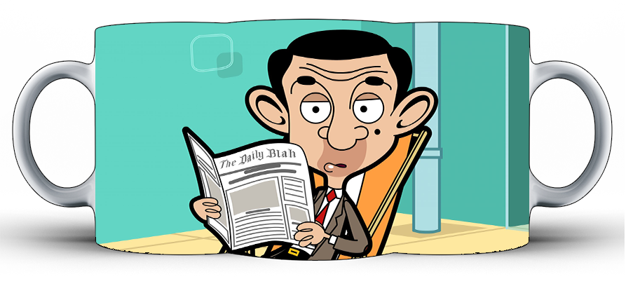 Kubek ceramiczny Jaś Fasola - Mr.Bean