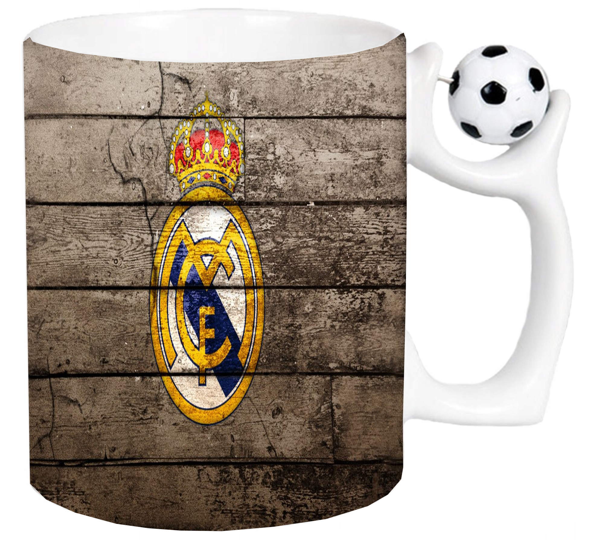 Kubek z piłką dla Fana Real Madryt