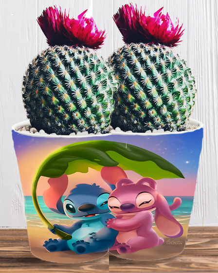 Doniczka do kwiatów/roślin - Lilo i Stich