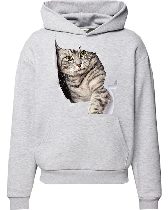 Bluza z kapturem z Kotem