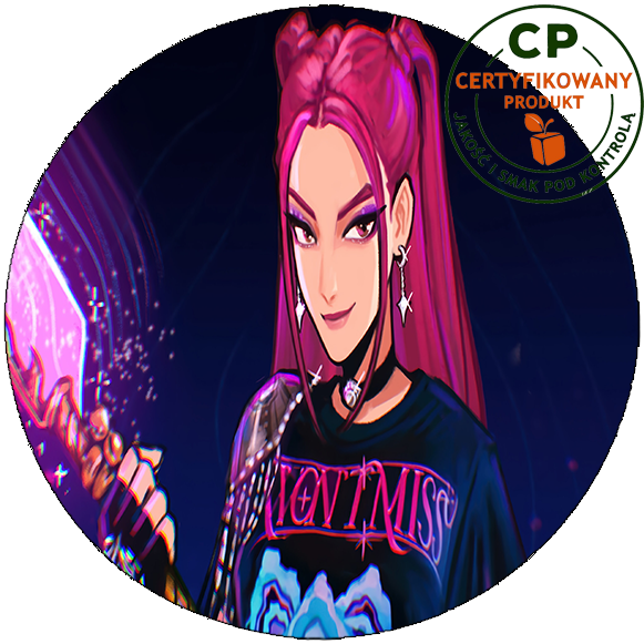 Opłatek waflowy na tort - K-Pop Demon Hunters