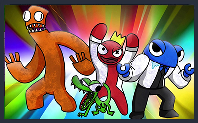 Magnes na lodówkę Rainbow Friends