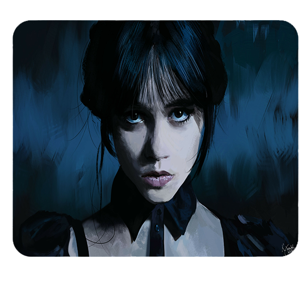 Podkładka pod myszkę Wednesday Addams