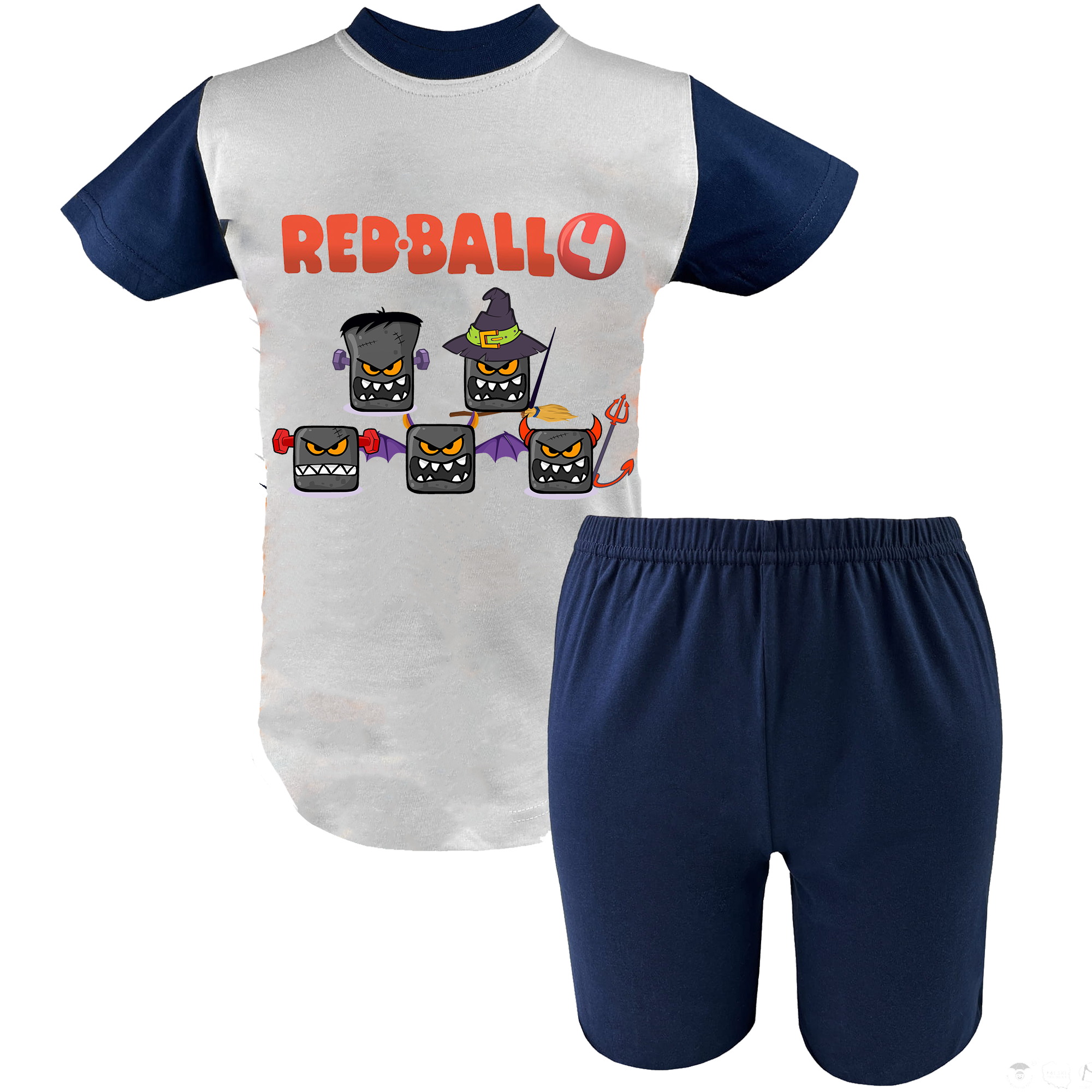 Krótka Piżama dziecięca Red Ball