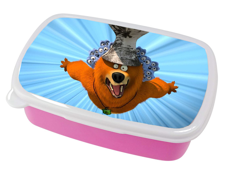 Pojemnik śniadaniowy Grizzy i Lemingi