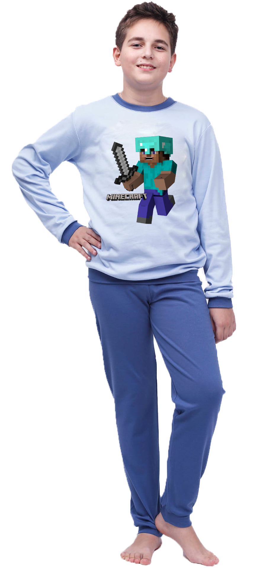 Piżama dziecięca Minecraft