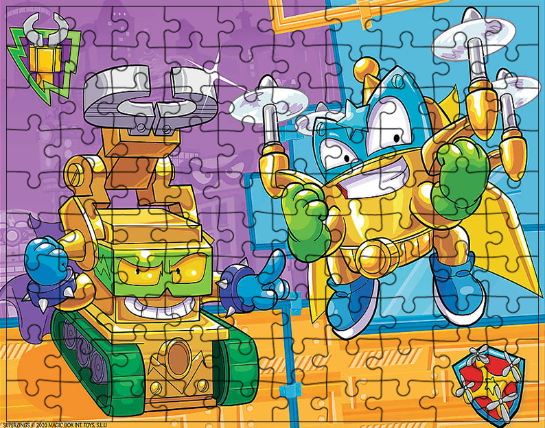 Puzzle Super Zings