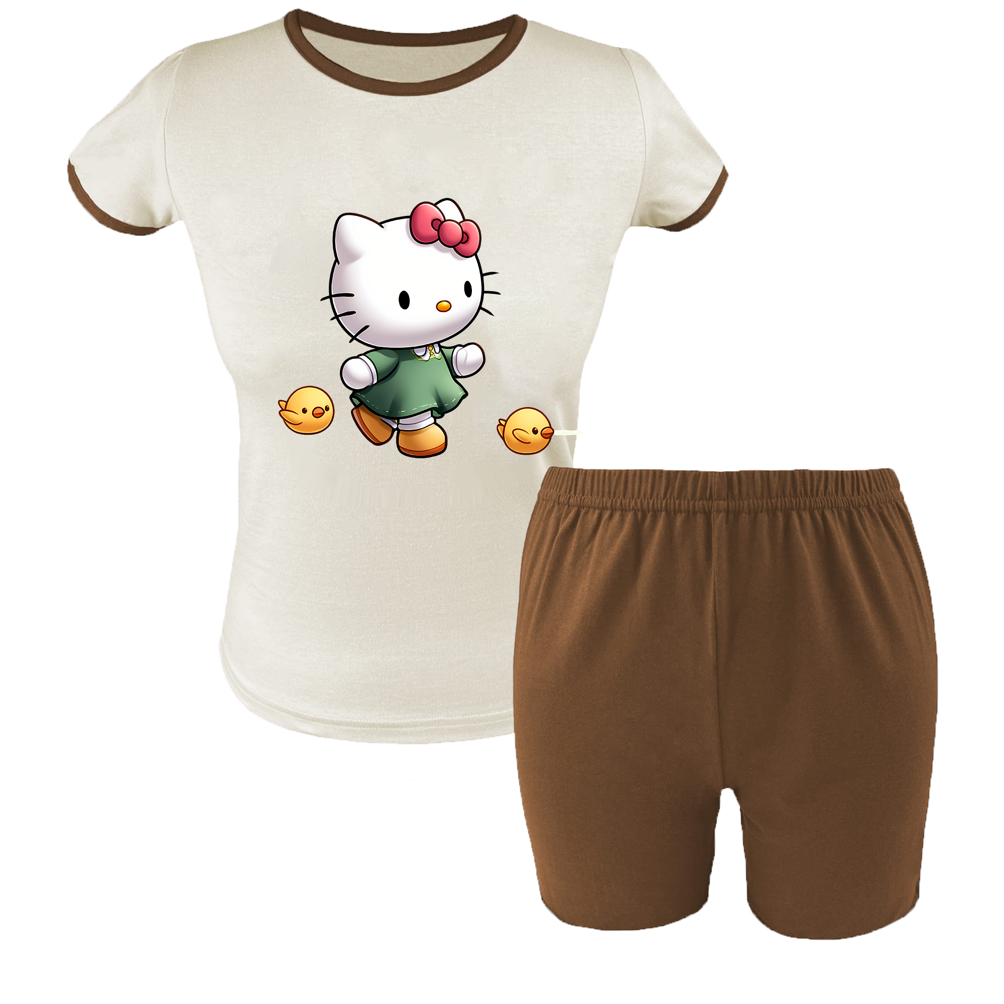 Krótka Piżama dziecięca Hello Kitty