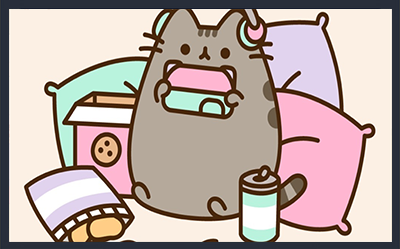 Magnes na lodówkę Pusheen