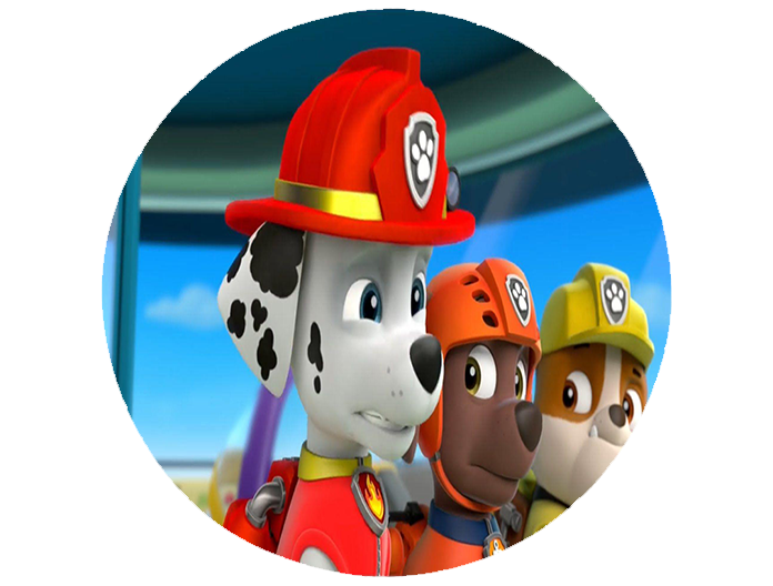 Opłatek na tort Psi Patrol