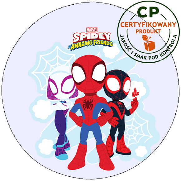 Opłatek na tort Spidey i Przyjaciele