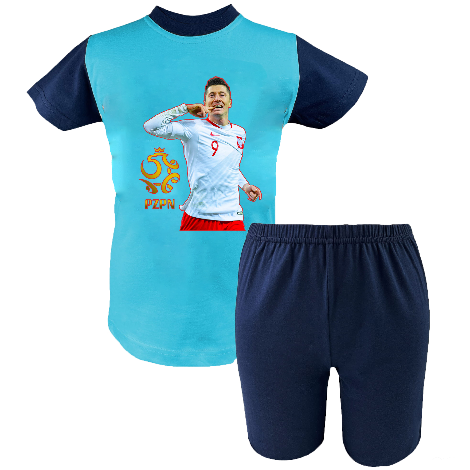 Krótka Piżama dziecięca Robert Lewandowski