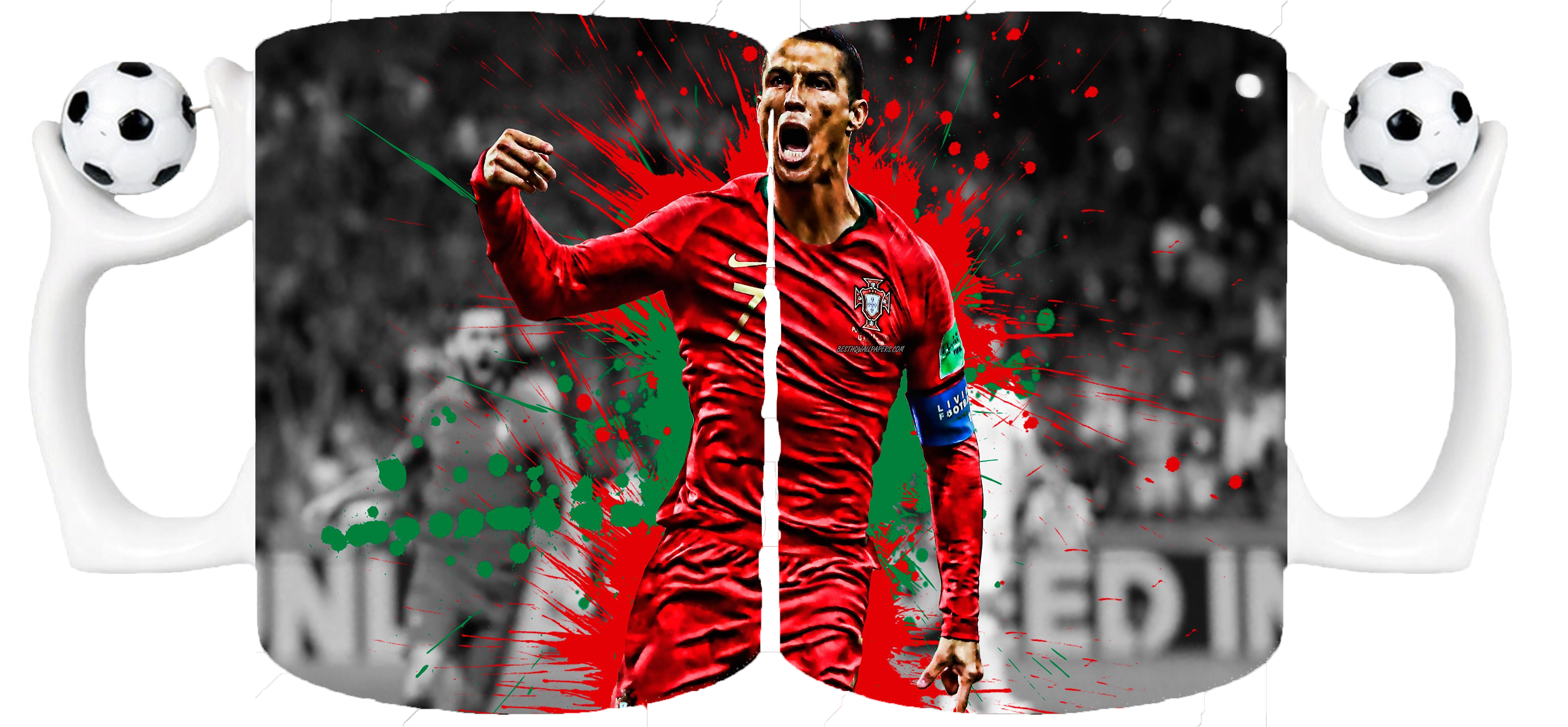 Kubek z piłką dla Fana Ronaldo CR7