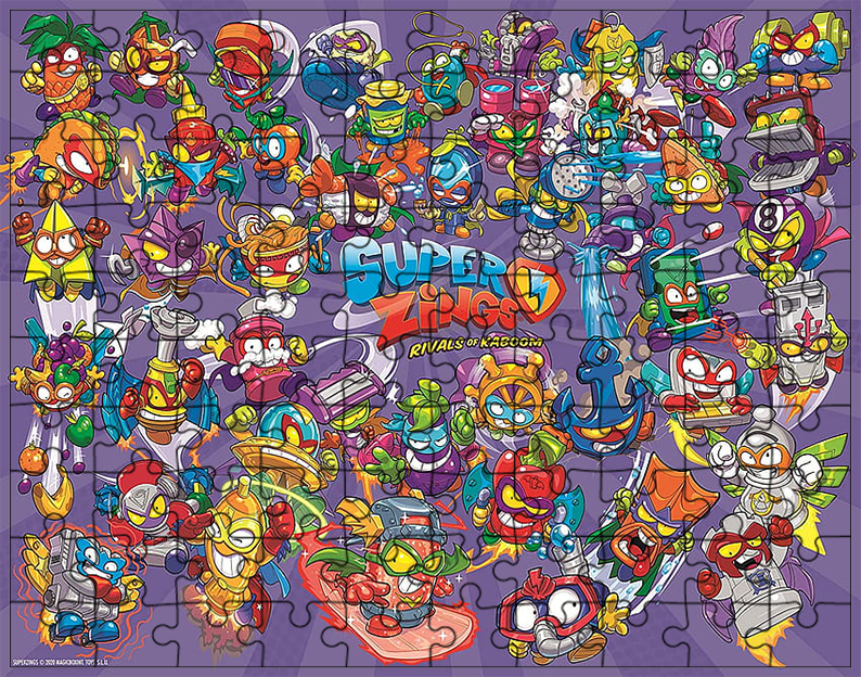 Puzzle Super Zings