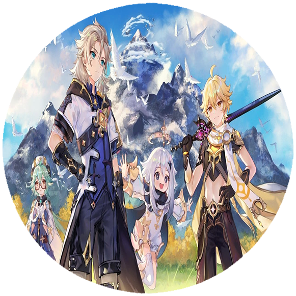 Podkładka pod myszkę Genshin Impact