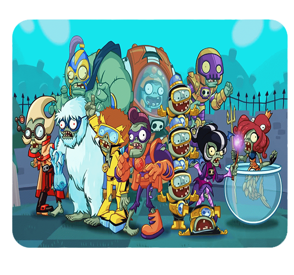 Podkładka pod myszkę Plants vs Zombie