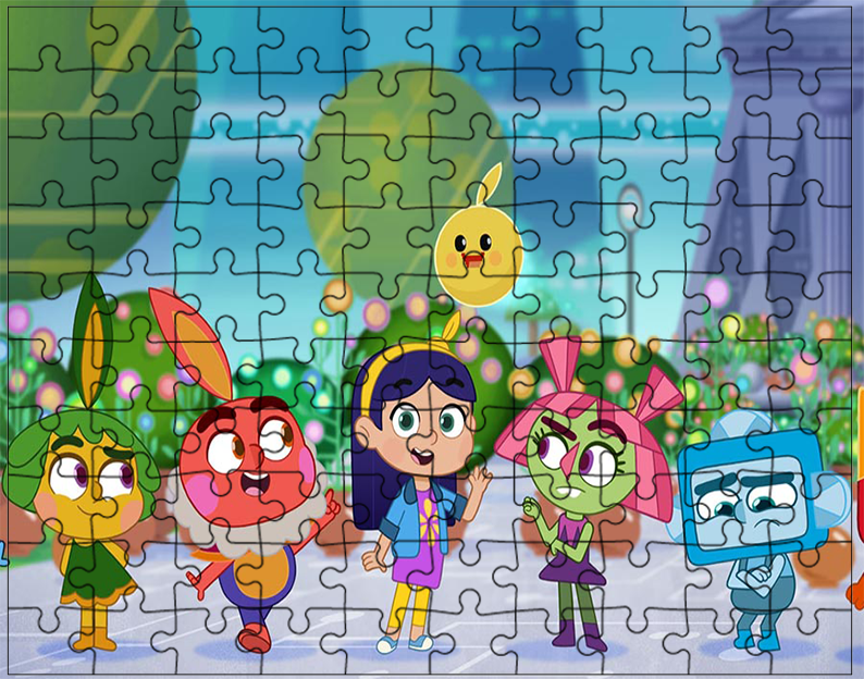 Puzzle Świat Alvy - ALvas World