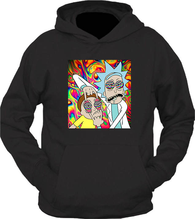 Bluza z kapturem Rick i Morty