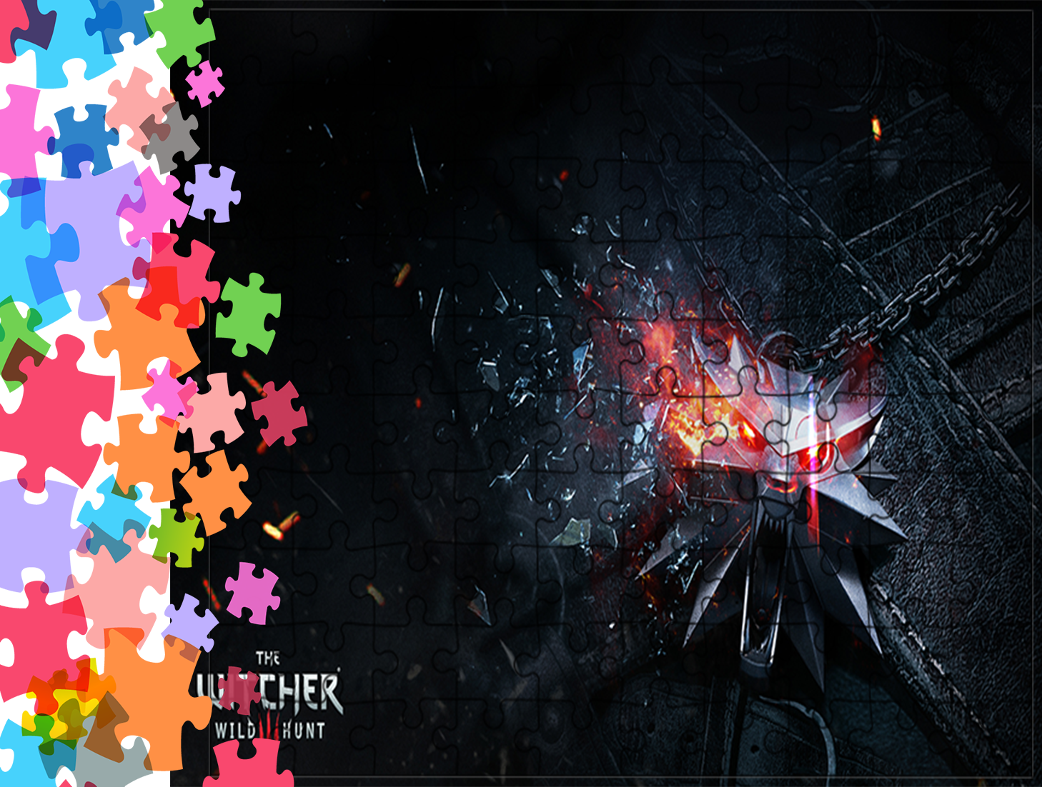 Puzzle tradycyjne Wiedźmin