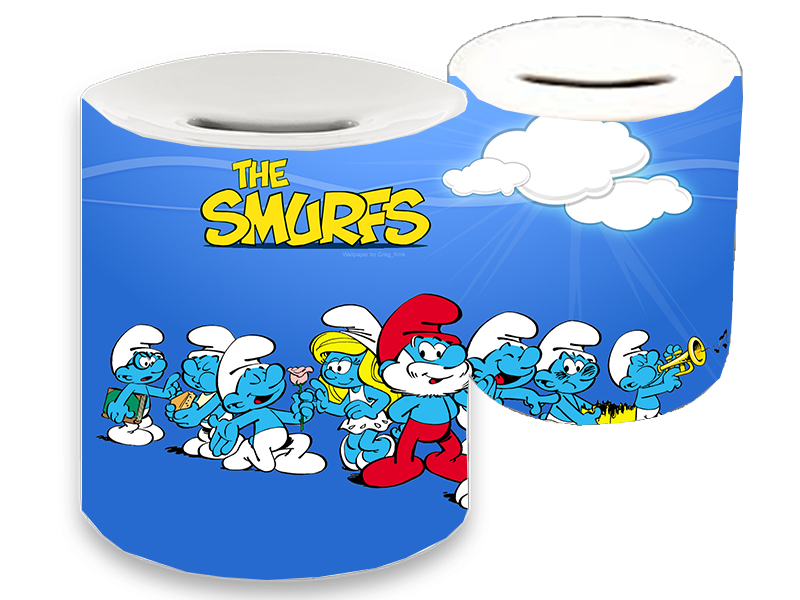 Skarbonka ceramiczna Smerfy