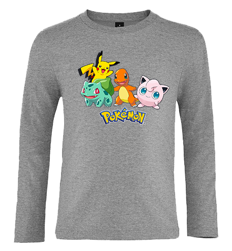 Koszulka z dł.rękaw. Pokemon