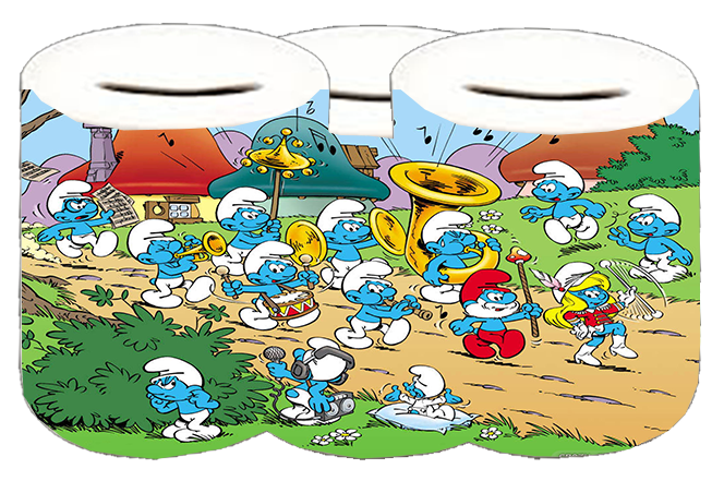 Skarbonka ceramiczna Smerfy