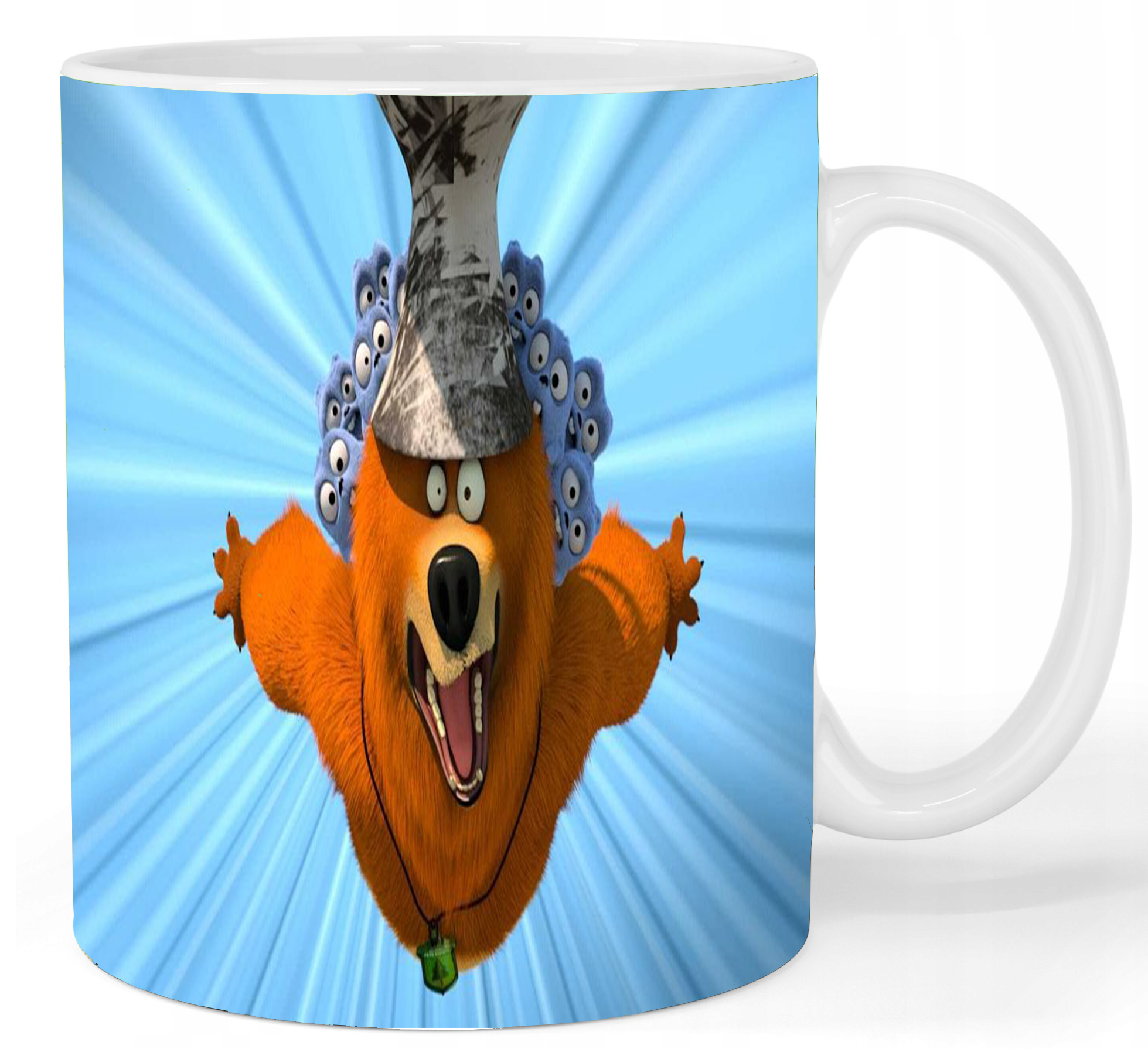 Kubek ceramiczny Grizzy i Lemingi