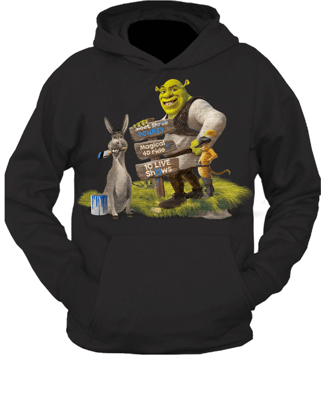 Bluza z kapturem Shrek