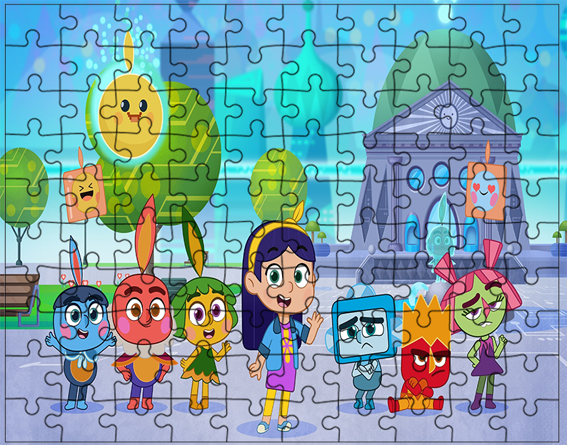 Puzzle Świat Alvy - ALvas World