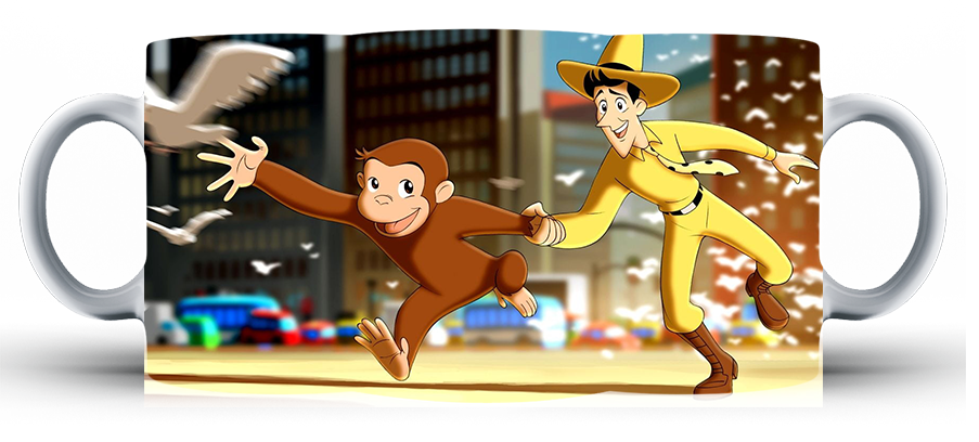 Kubek ceramiczny Ciekawski George