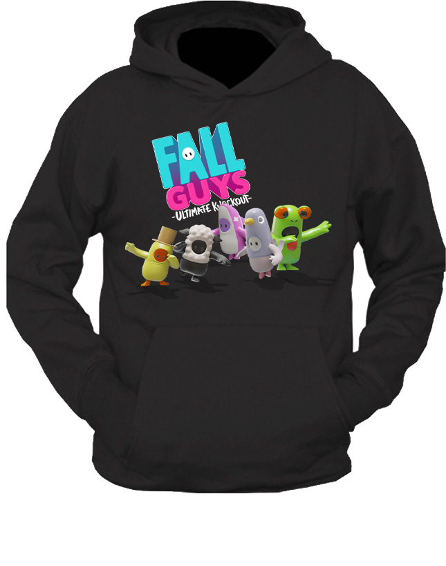 Bluza z kapturem Fall Guys