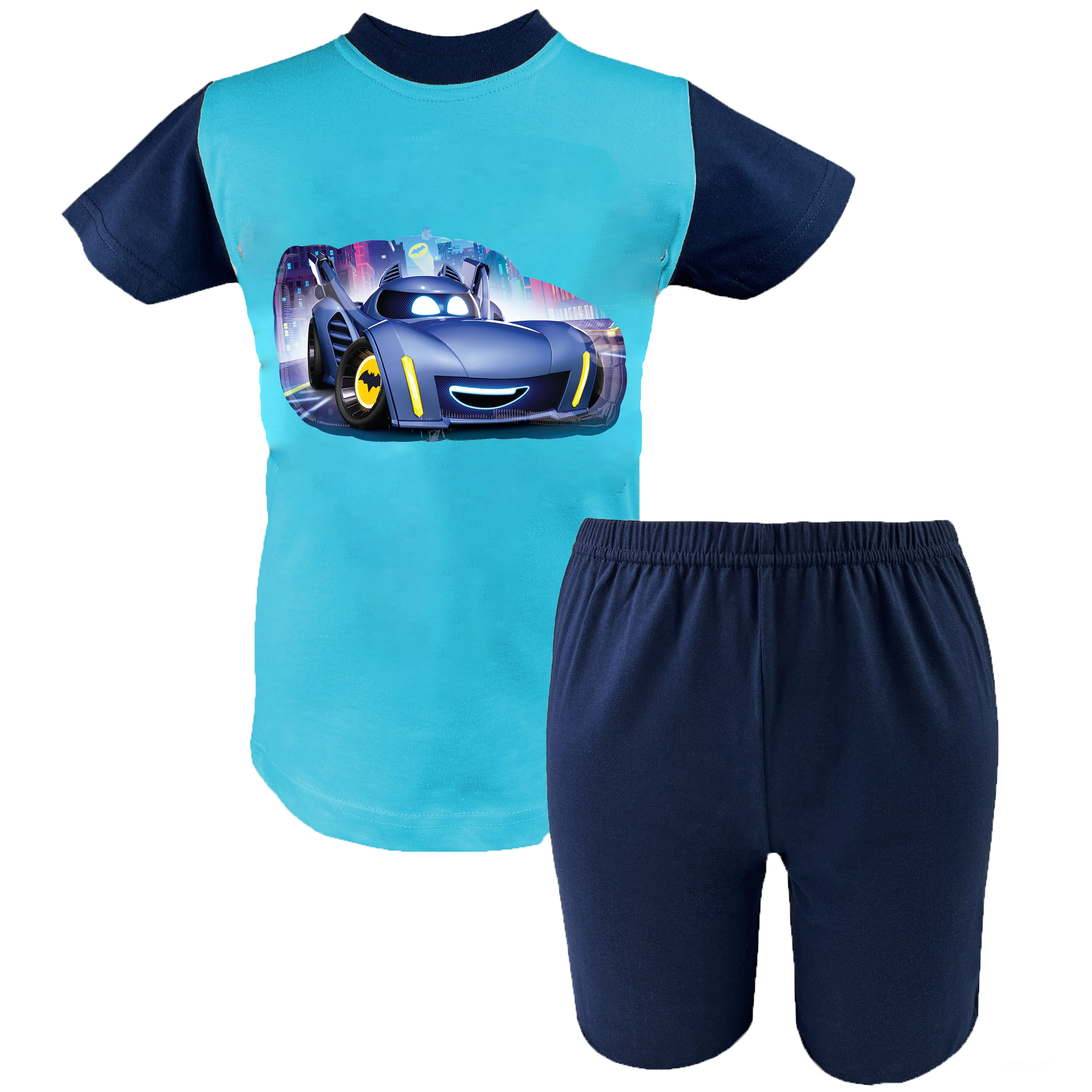 Krótka Piżama dziecięca Batwheels