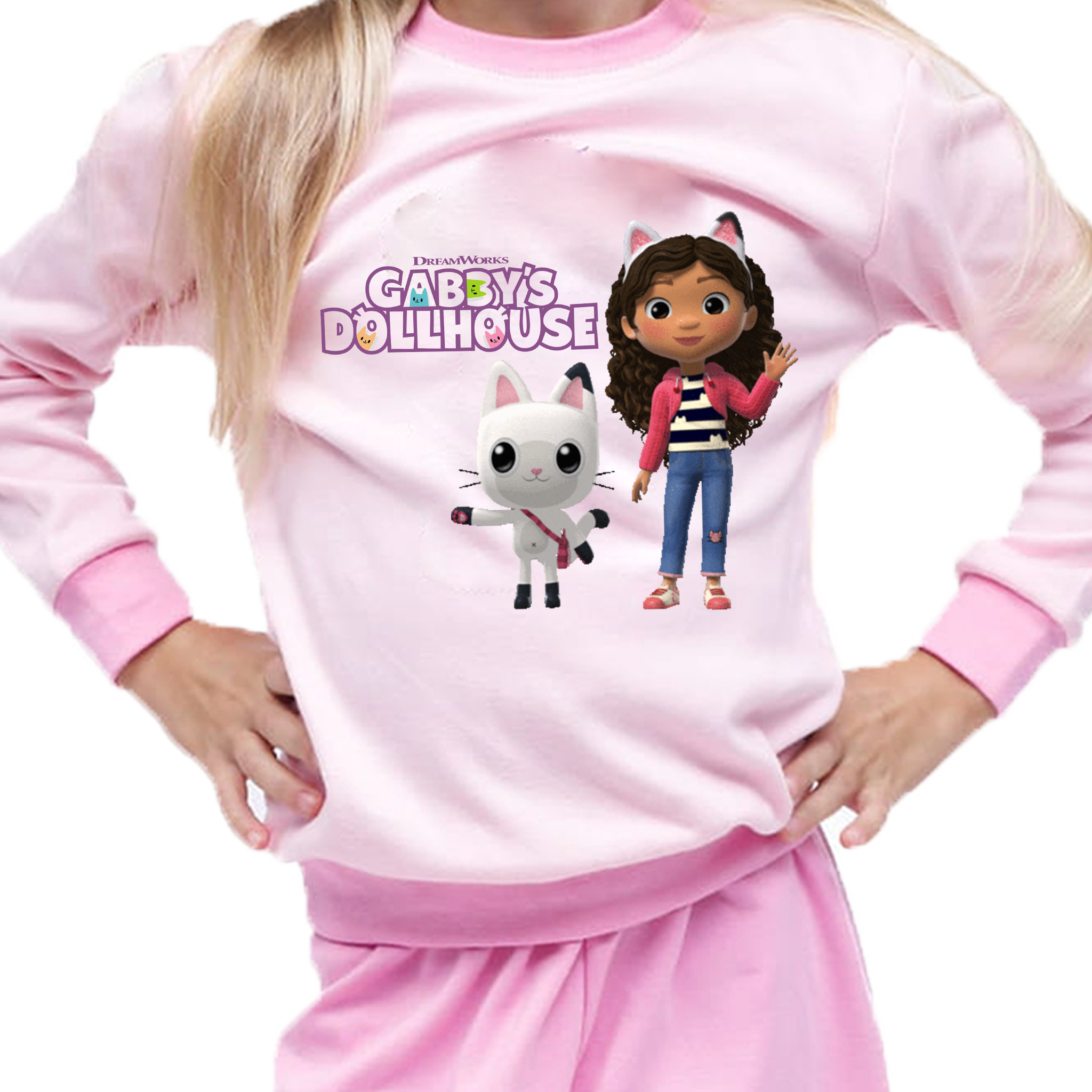 Piżama dziecięca Koci Domek