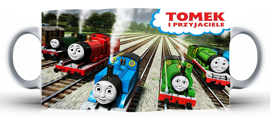 Kubek ceramiczny Tomek i Przyjaciele