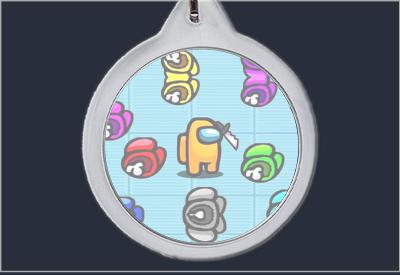 Brelok do kluczy Among Us