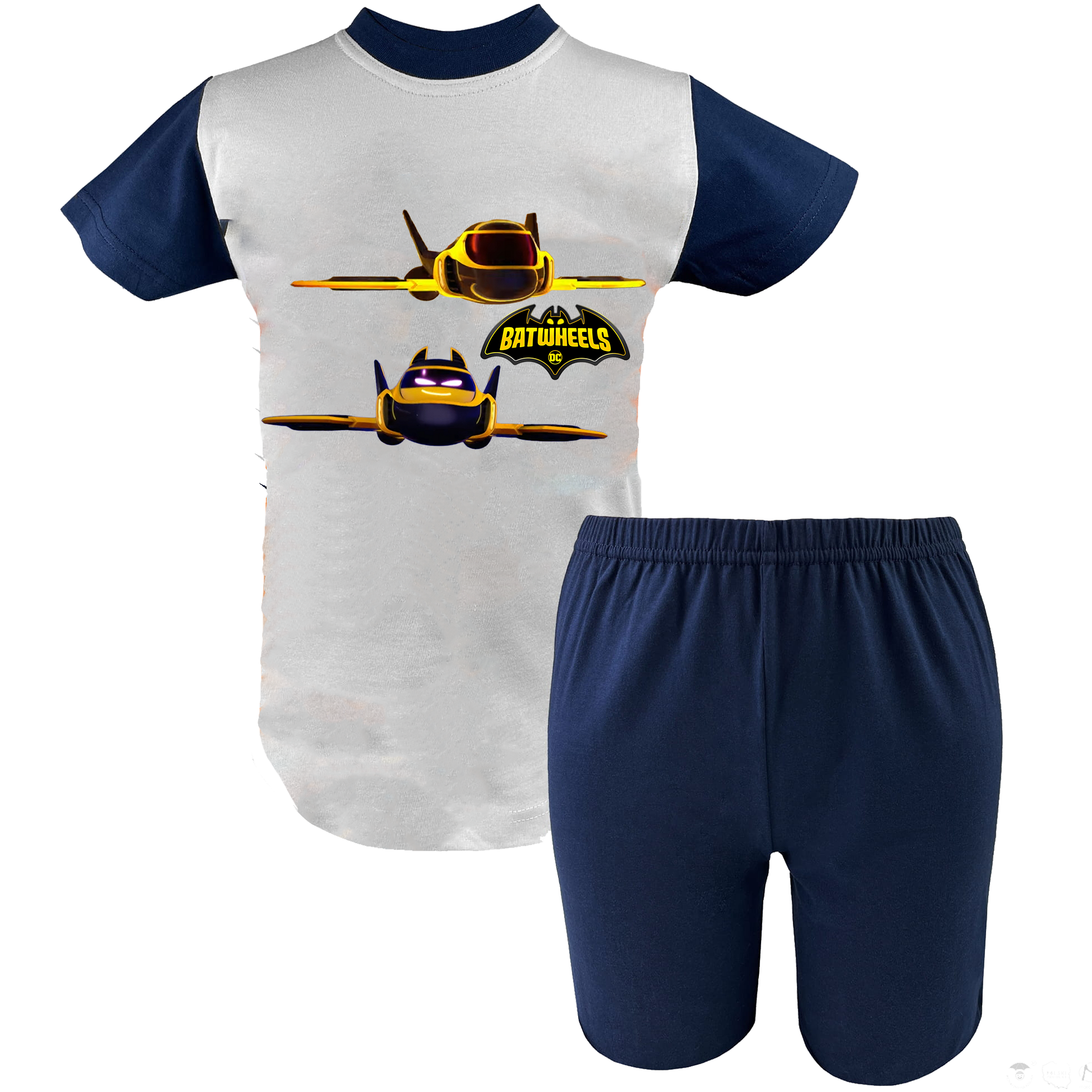 Krótka Piżama dziecięca Batwheels