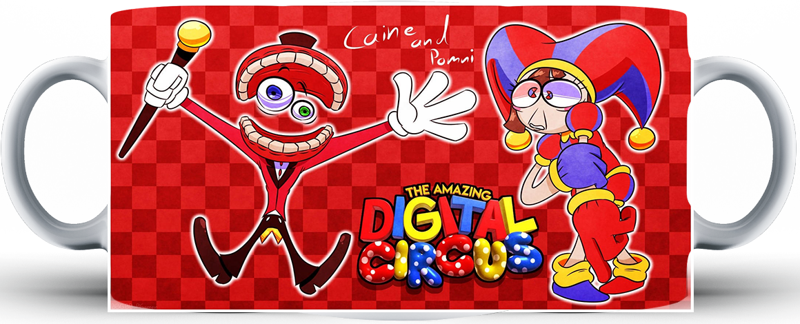 Kubek ceramiczny The Amazing Digital Circus - Niesamowity cyfrowy cyrk