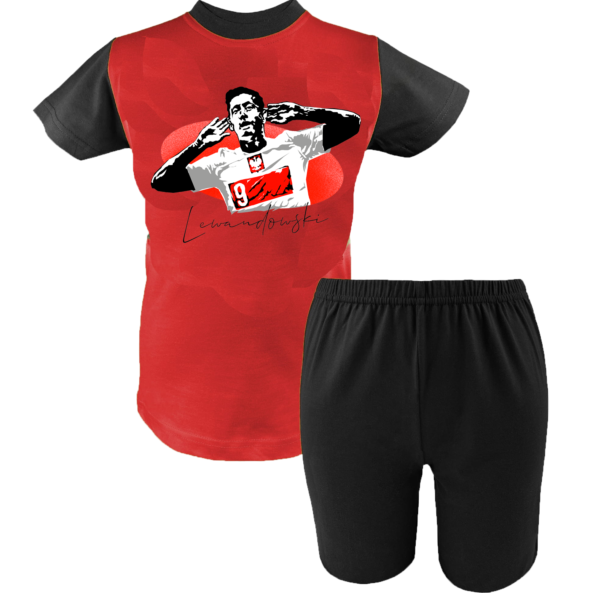 Krótka Piżama dziecięca Robert Lewandowski