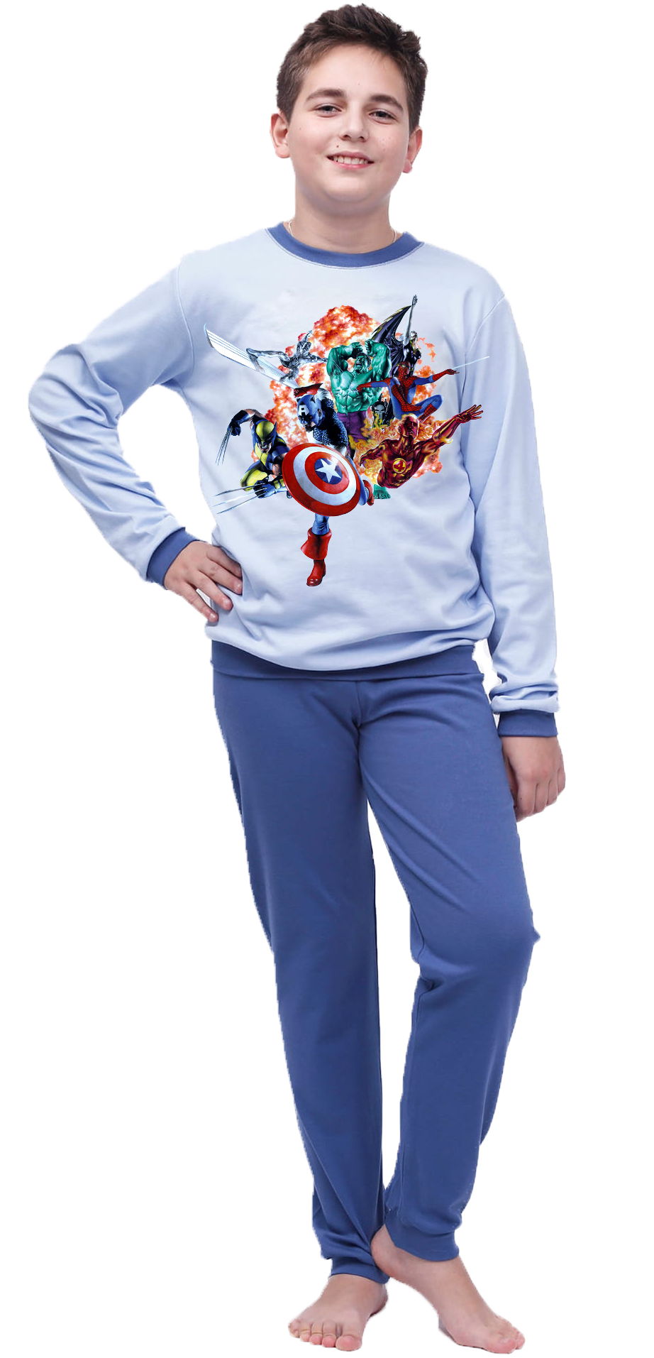 Piżama dziecięca Avengers Marvel