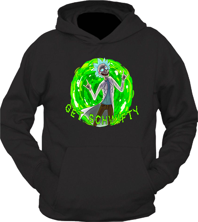 Bluza z kapturem Rick i Morty