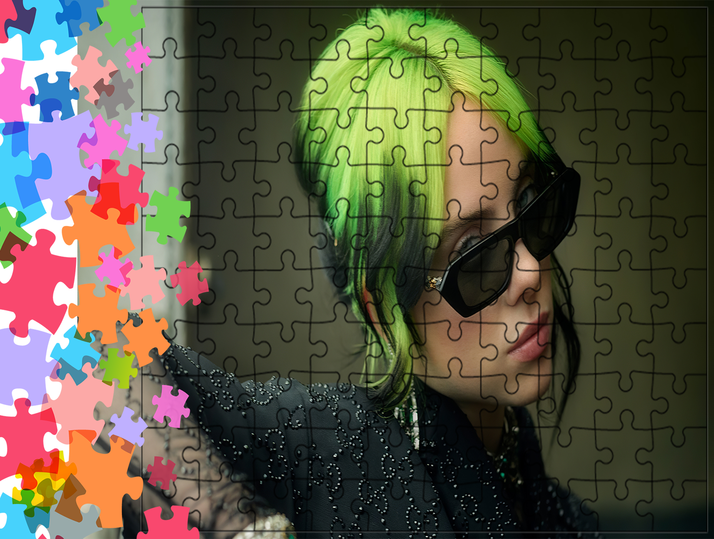 Puzzle tradycyjne - Billie Eilish