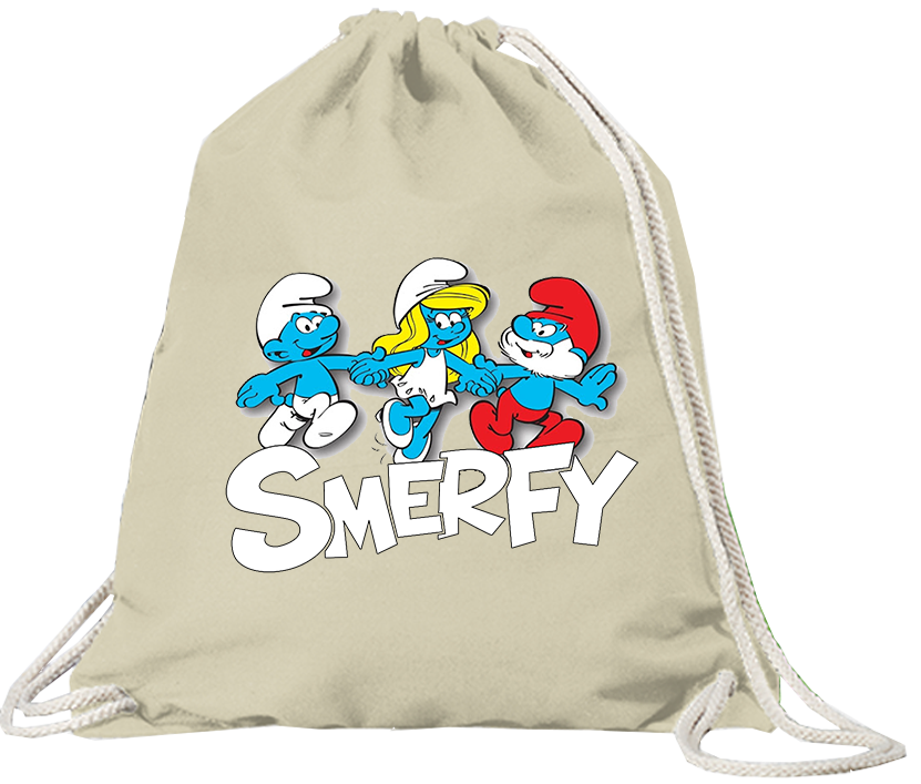 Worek Plecak Smerfy